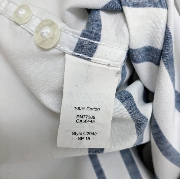 J. Crew Short Sleeve Button Down Shirt - size L - Picture 3 of 4